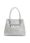 Zen Collection Quilted Shopper Bag, Grey