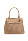 Zen Collection Quilted Shopper Bag, Mud