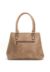 Zen Collection Studded Shopper Bag, Mud