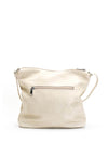 Zen Collection Embossed Print Crossbody Bag, Beige