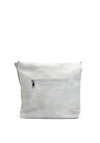 Zen Collection Embossed Print Crossbody Bag, Grey