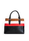 Zen Collection Colour Block Grab Bag, Black