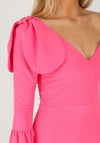 Cayro One Shoulder Mini Dress, Pink
