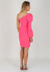 Cayro One Shoulder Mini Dress, Pink