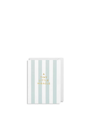Lagom Design A Tiny Little Miracle Card, Blue