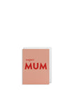 Lagom Design Super Mum Card