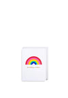 Lagom Design Rainbow Birthday Wishes Card