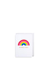 Lagom Design Rainbow Birthday Wishes Card