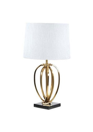 Fern Cottage Interiors Table Lamp, White & Gold