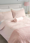 Laura Ashley Home Carrie Geometrically Patterned Bedspread, Blush