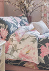 Laura Ashley Peonies Printed Floral Duvet Cover Set, Dark Smoke