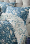 Laura Ashley Parterre Printed Floral 200TC Duvet Set, Sea Spray