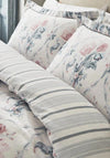 Laura Ashley Scarborough Fair Printed Floral 200TC Duvet Set, Blush