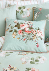 Laura Ashley Rosemore 50 x 50cm Feather Cushion, Sage