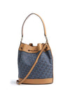 Ralph Lauren Andie Large Bucket Bag, Denim Blue