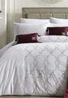 LIDO WHITE DOUBLE QUILT SET