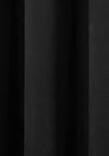 Laurence Llewelyn Bowen Velvet Black Out Eyelet Curtains, Black