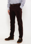 LCDN New Yansi Comfort Stretch Chinos, Burgundy