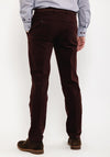 LCDN New Yansi Comfort Stretch Chinos, Burgundy