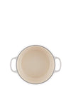 Le Creuset Signature Round 24cm Casserole Dish, Shell Pink