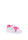 Lelli Kelly Gioiello Velcro Trainers, White and Pink