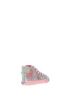 Lelli Kelly Girls Love Rainbow High Top Trainer, Pink Multi