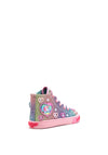 Lelli Kelly Girls Rainbow Gem High Top Trainers, Pink Multi