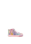 Lelli Kelly Girls Butterfly High Top Trainers, Pink Multi