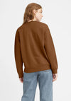 Levis® Womens Standard Graphic Fleece Sweatshirt, Glazed Ginger 0055