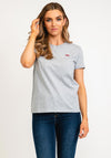 Levis® Womens Perfect Tee, Heather Grey