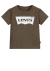 Levis Baby Boys Logo T-Shirt, Green