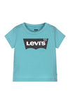 Levis Baby Boy Logo Short Sleeve T-shirt, Blue