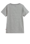 Levis Boys Block Logo T-Shirt, Grey