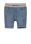 Levis Baby Boys Logo Waistband Shorts, Light Denim