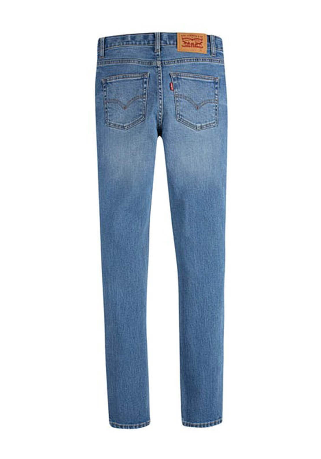 Levis Boys Skinny Taper Jeans, Light Denim