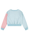 Levi’s Girls Meet and Greet Colourblock Crewneck, Pastel Blue