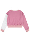 Levi’s Girls Meet and Greet Colourblock Crewneck, Wild Rose