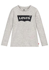 Levi’s Girls Logo T-Shirt, Grey Heather