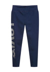 Levis Girls Silver Logo Leggings, Navy