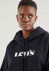 Levis® Womens Standard Graphic Hoodie, Black