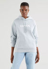 Levis® Womens Standard Graphic Hoodie, Pearl Grey Blue 0007