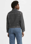 Levis® Womens Denim Trucker Jacket, Dark Grey 0005