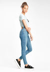 Levis® Womens Mile High Super Skinny Jeans, Better Safe than Sorry Medium Indigo 0126