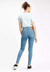 Levis® Womens Mile High Super Skinny Jeans, Better Safe than Sorry Medium Indigo 0126