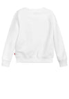 Levis Kids Logo Crew Neck Jumper, White