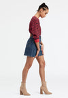 Levis® Deconstructed Iconic Boyfriend Skirt, Indigo-Blue 0009