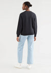 Levis® Womens Standard Graphic Fleece Sweatshirt, Caviar Black 0005