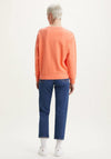 Levis® Womens Standard Graphic Fleece Sweatshirt, Orange 0075