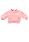 Levi’s Baby Girls Pocket Sweatshirt, Bridal Rose