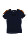 Levi’s Boys Colour-block Embroidered Logo T-Shirt, Naval Academy